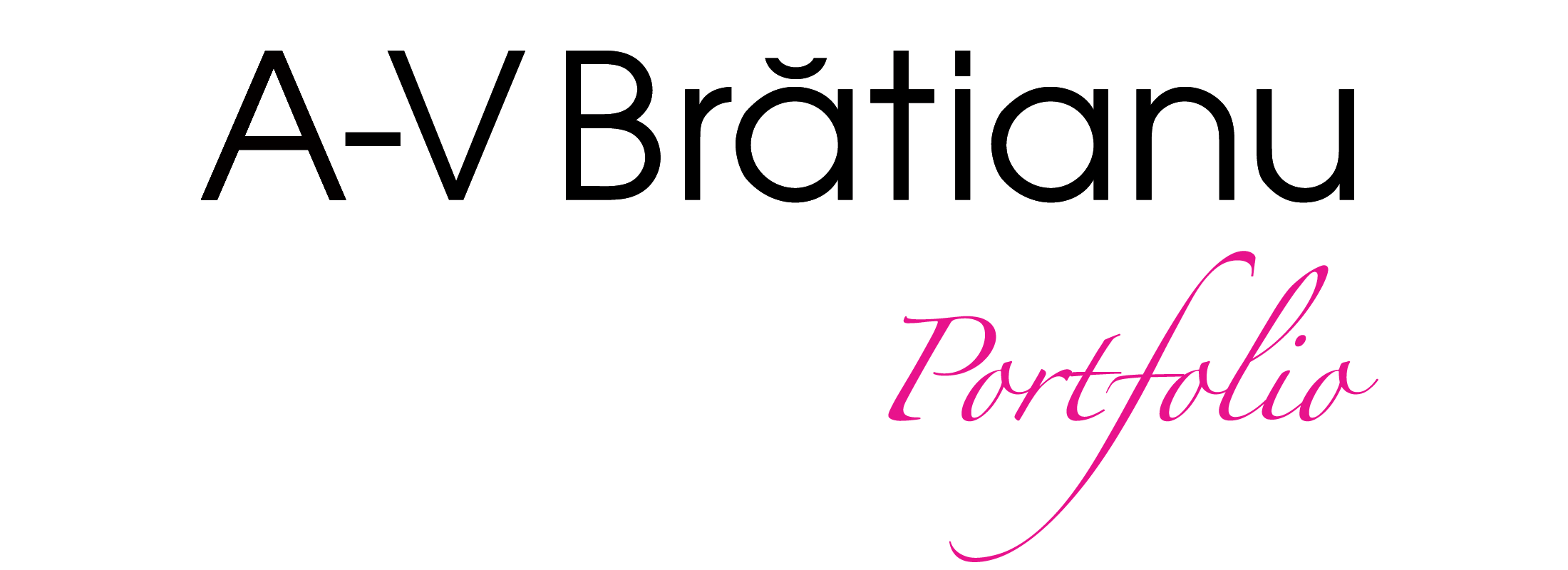 Angelo-Victor Brătianu - Portfolio