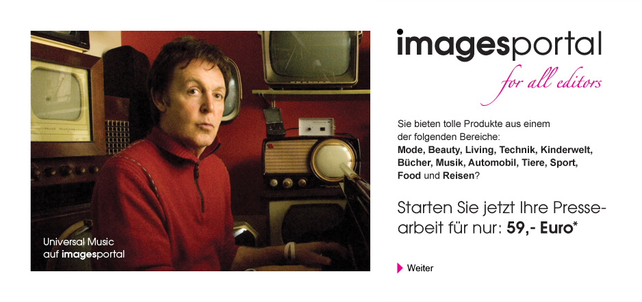 imagesportal / Starten Sie jetzt Ihre Pressearbeit für nur: 59,- Euro / Images Portal